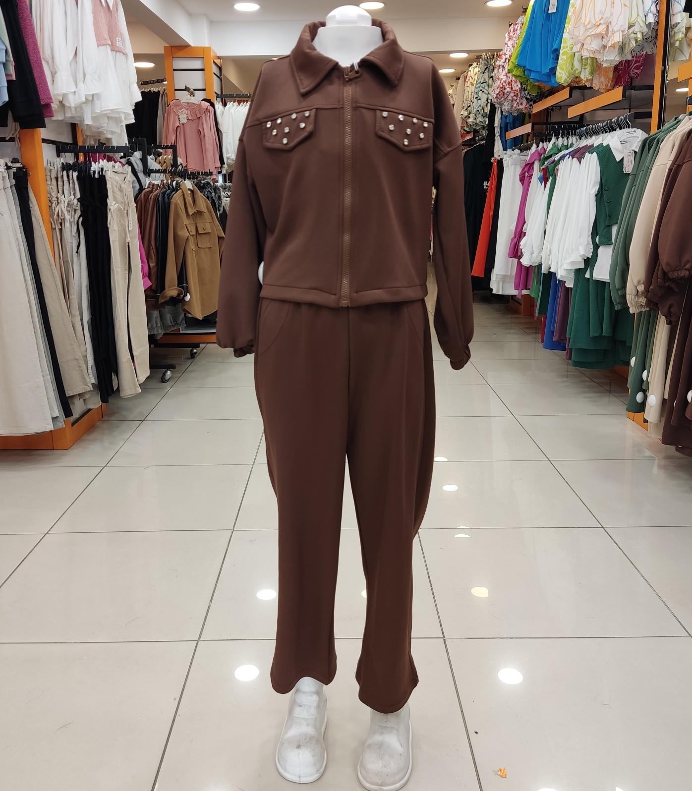 PRETTY Kids 2096 Kız Çocuk Pantolonlu Hırkalı Takım