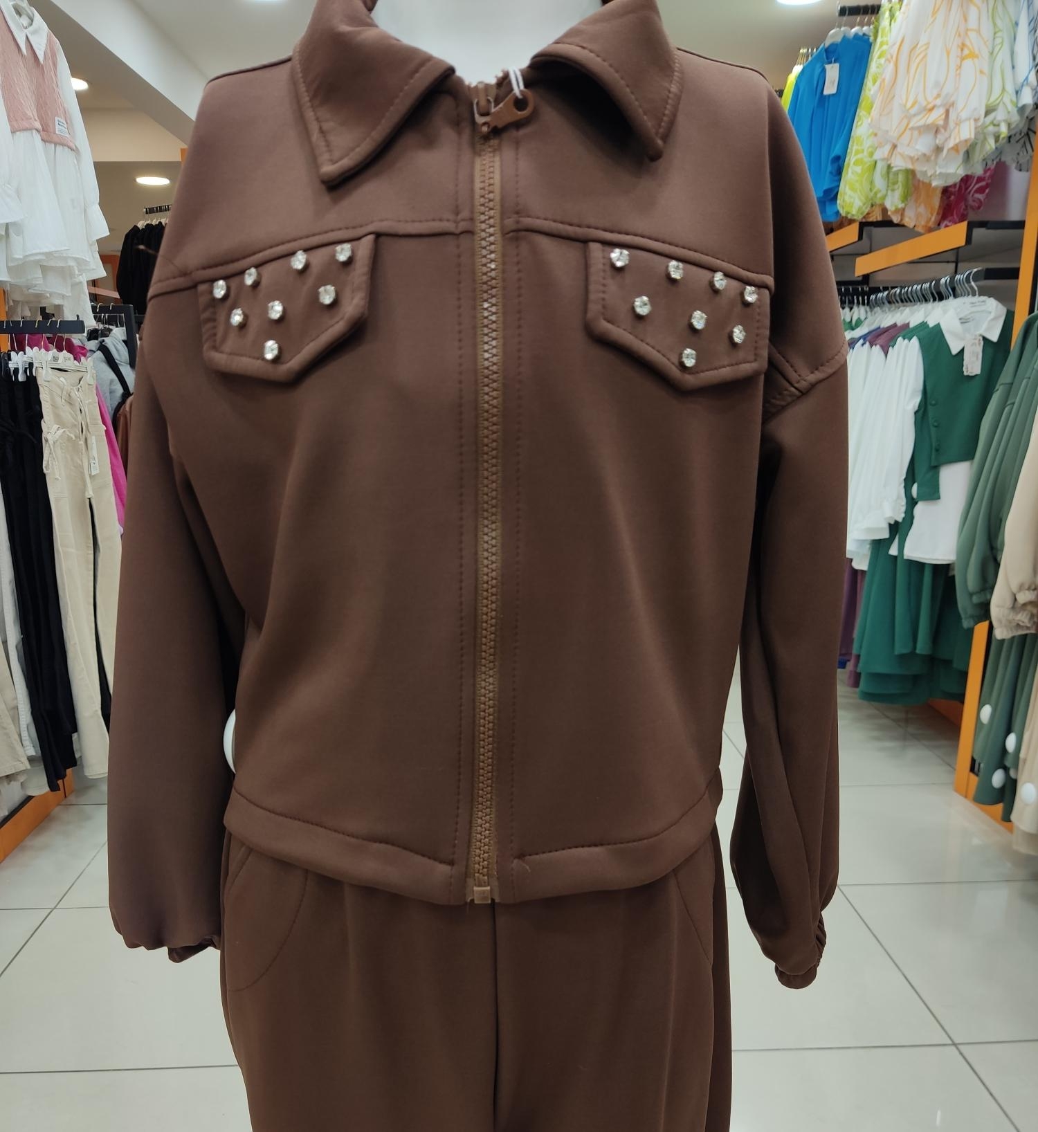 PRETTY Kids 2096 Kız Çocuk Pantolonlu Hırkalı Takım