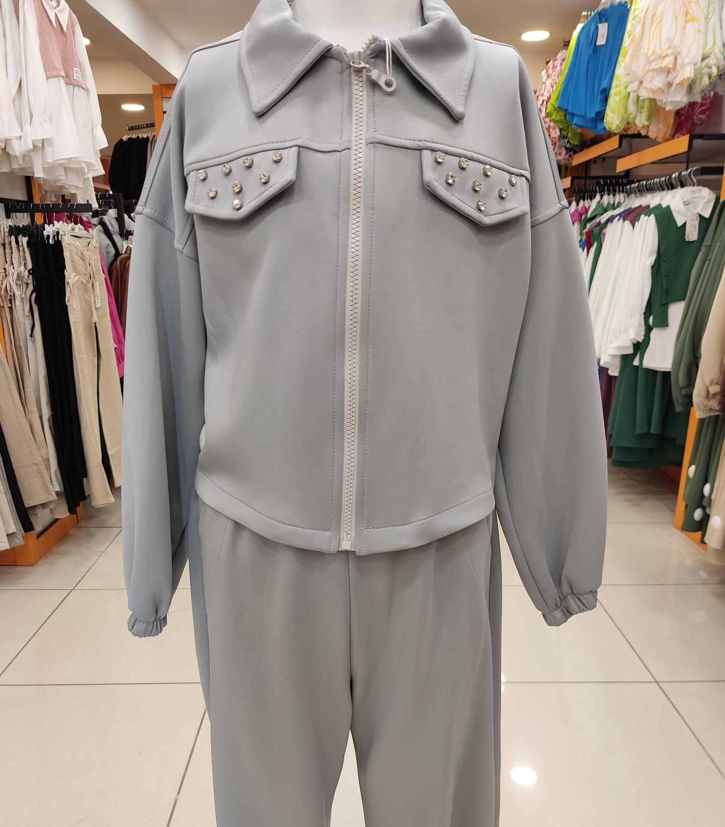 PRETTY Kids 2096 Kız Çocuk Pantolonlu Hırkalı Takım