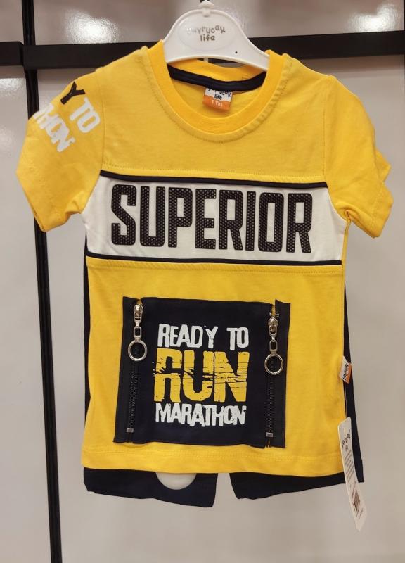 YAVRUCAK Kids M-530 Erkek Çocuk 2 li Takım
