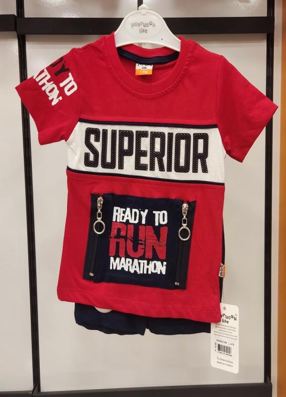 YAVRUCAK Kids M-530 Erkek Çocuk 2 li Takım