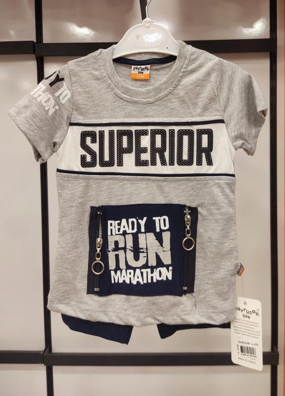 YAVRUCAK Kids M-530 Erkek Çocuk 2 li Takım