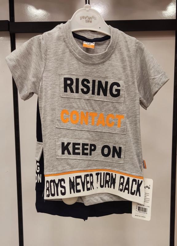YAVRUCAK Kids M-514 Erkek Çocuk 2 li Takım