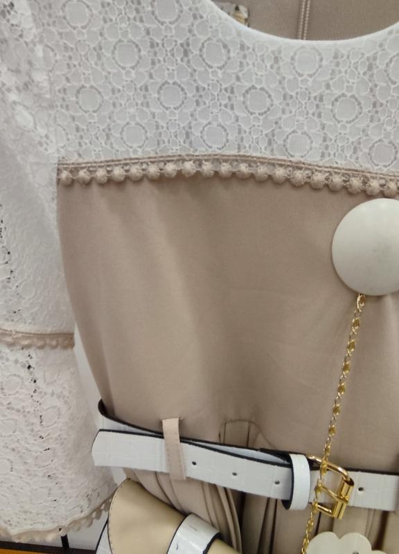 İ.CAN Kids 1277 Piliseli Çantalı Çocuk Elbise