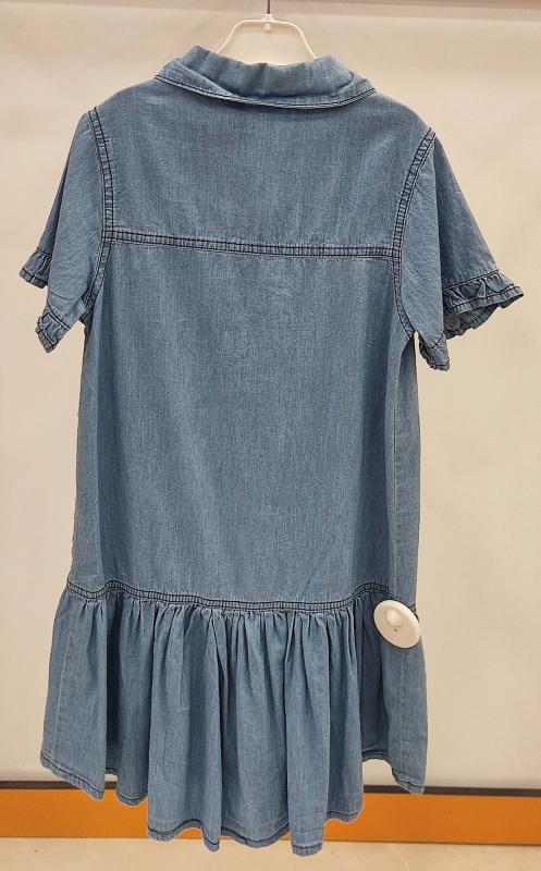 SAGO Kids 1289 Kız Çocuk Kot Elbise