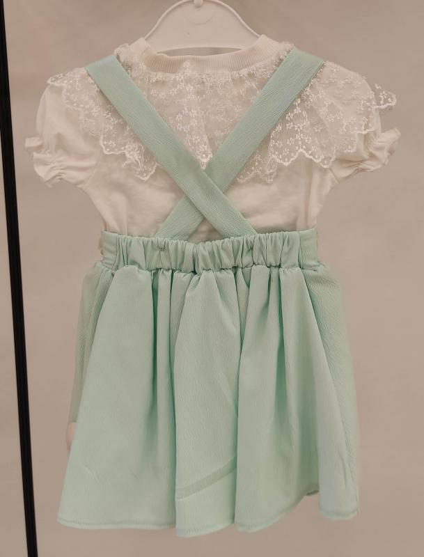 LADY GOLD Kids 8020 Askılı Dantelli 2li Takım