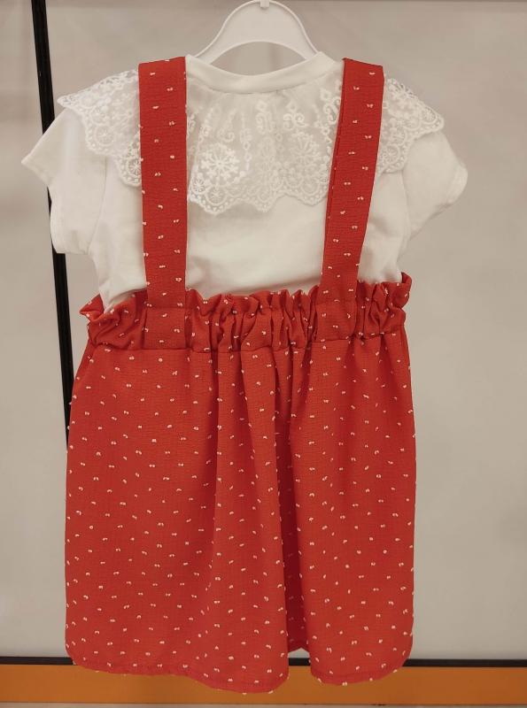 DADİVA Kids 149 Fiyonklu Askılı 2li Çocuk Elbise