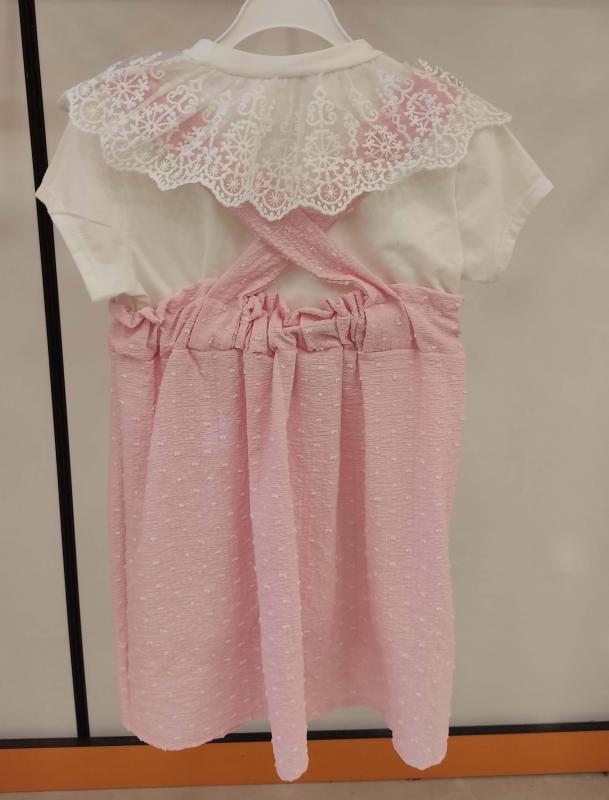 DADİVA Kids 149 Fiyonklu Askılı 2li Çocuk Elbise