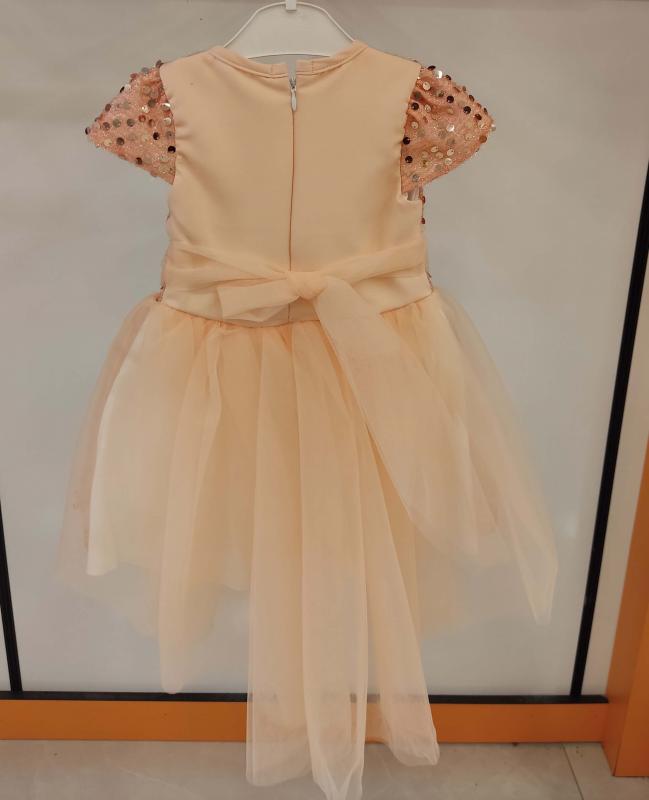 MALİKON  Kids 679 Pul Desen Çocuk Elbise