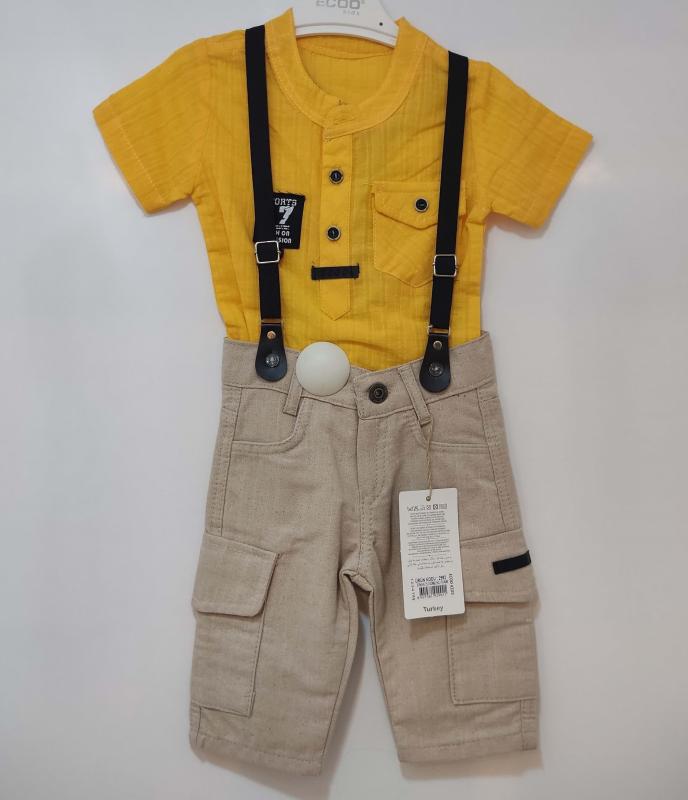 ECOO Kids 2992 Gömlekli Slopet Erkek Çocuk Takım