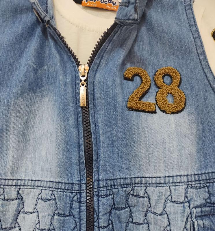 YAVRUCAK Kids 3525 kor Yelekli Erkek Çocuk 3lü Takım
