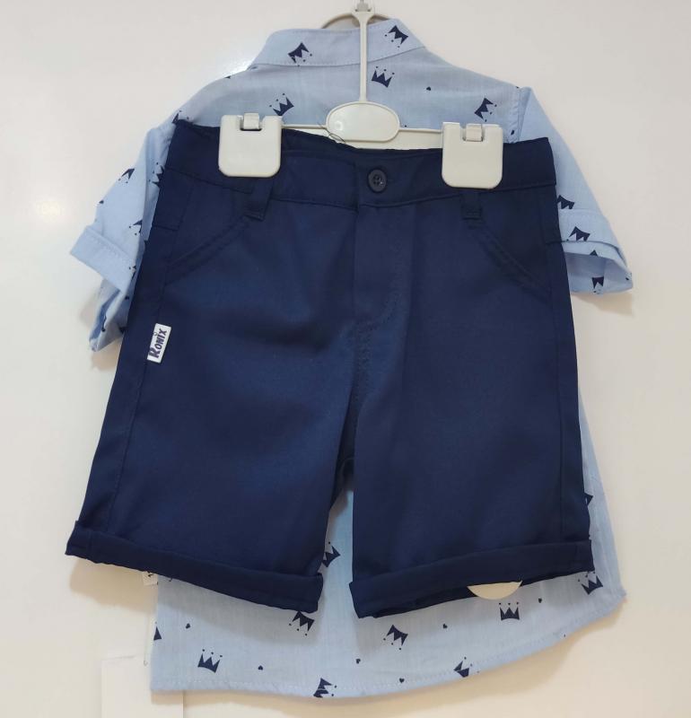 RONİX Kids 5122 Erkek Çocuk Gömlekli 2li Takım