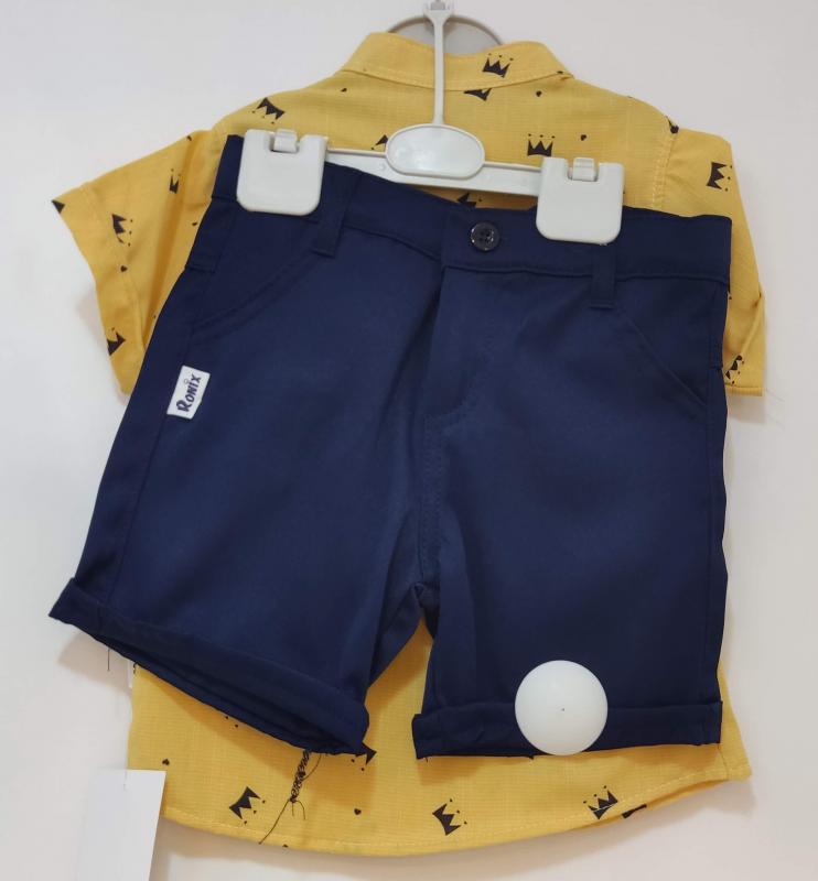 RONİX Kids 5122 Erkek Çocuk Gömlekli 2li Takım