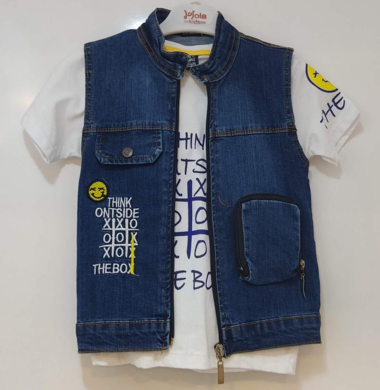 BARKOD Kids 1333-2333 Erkek Çocuk 3lü Takım