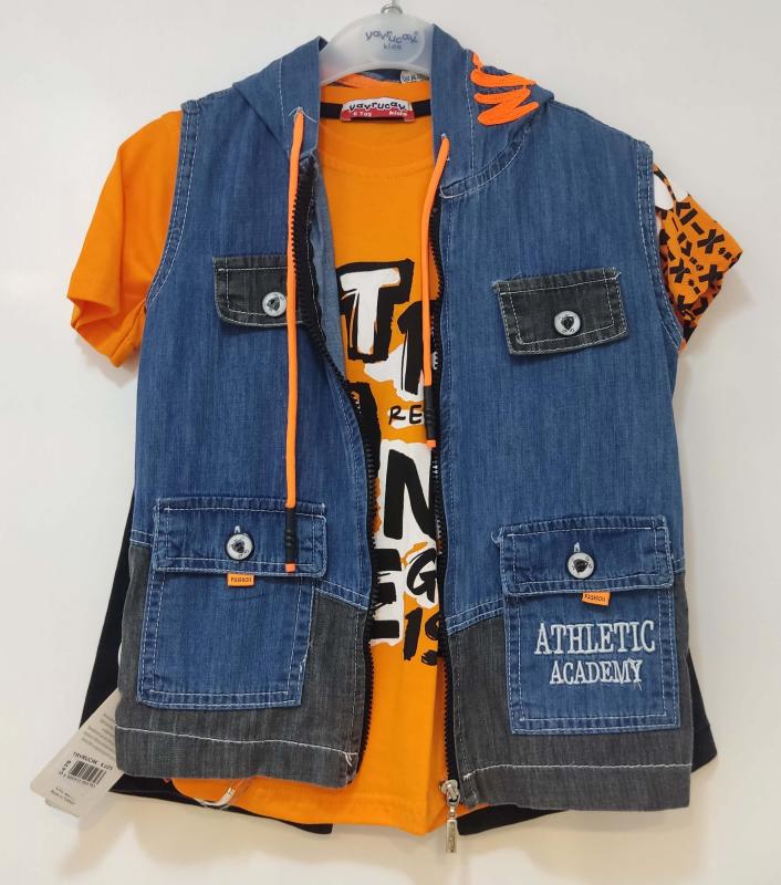 YAVRUCAK Kids 3479-5479 Erkek Çocuk 3lü Takım