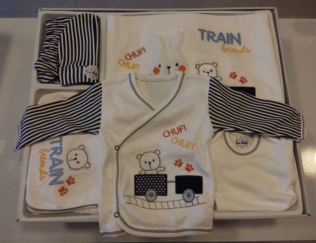 ESA Baby Train10 ’lu Hastane Çıkışı Zıbın Seti