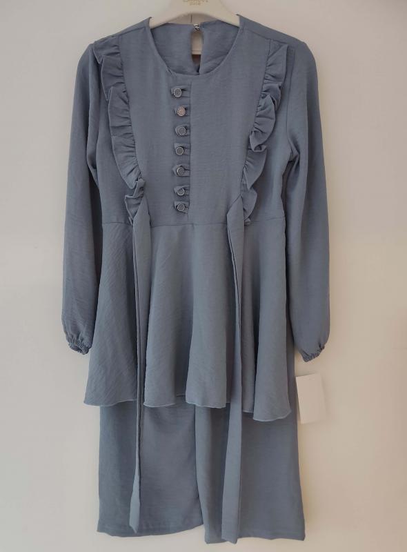ESMAGÜL Kids 4080 Kız Çocuk Tunik Pantolon 2li Takım