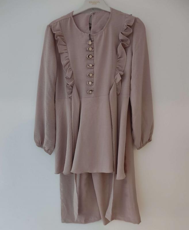 ESMAGÜL Kids 4080 Kız Çocuk Tunik Pantolon 2li Takım