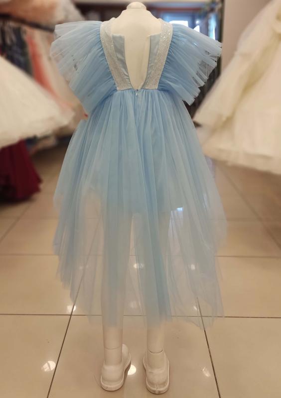 DAİSY GİRLS 8989 Kuyruklu Payetli Çocuk Abiye