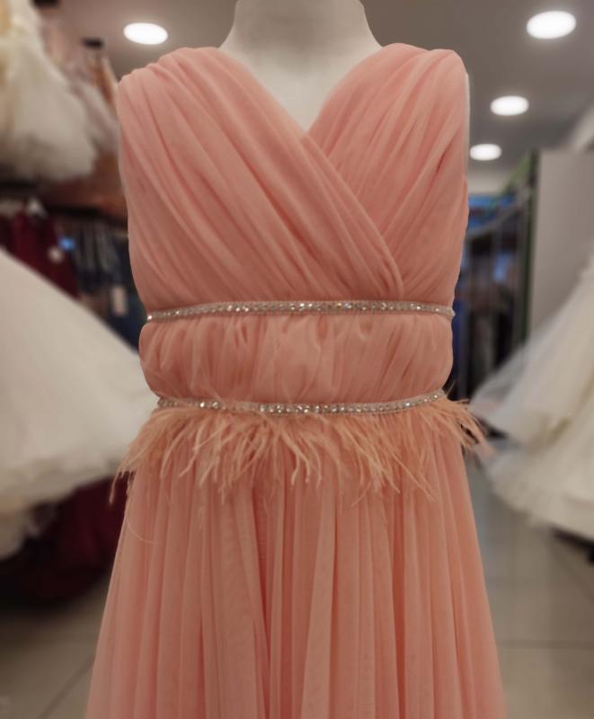 DAİSY GİRLS 8128 Çapraz Çocuk Abiye Elbise