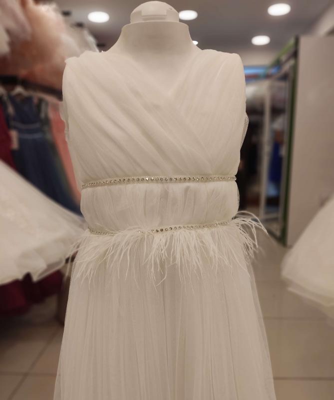 DAİSY GİRLS 8128 Çapraz Çocuk Abiye Elbise