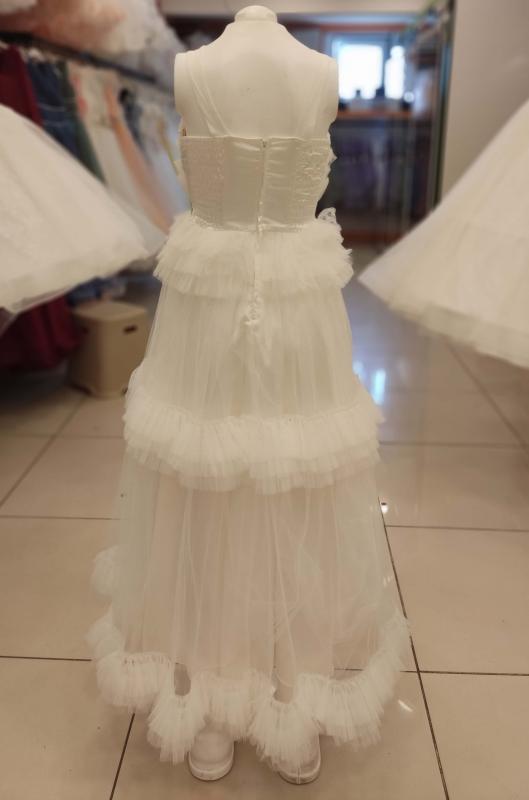 DAİSY GİRLS 048 Büzgülü Çocuk Abiye