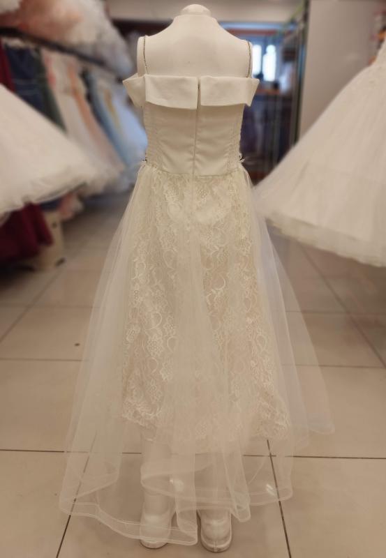 DAİSY GİRLS 2133 Omzu Düşük Dantelli Çocuk Abiye