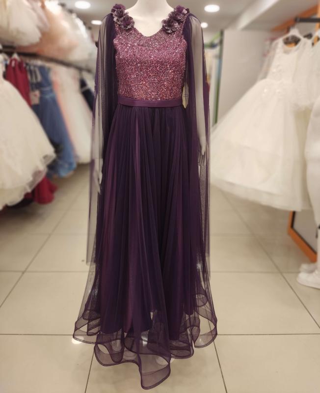 ONBUCO Kids 1502 Dantelli Simli Çocuk Abiye