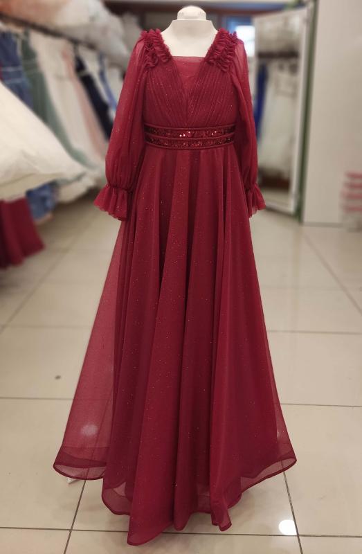ONBUCO Kids 1387 Kollu Simli Çocuk Abiye