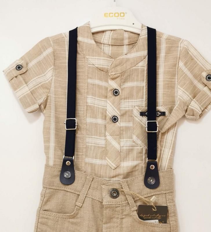 ECOO Kids 2935 Gömlekli Slopet Erkek Çocuk Takım
