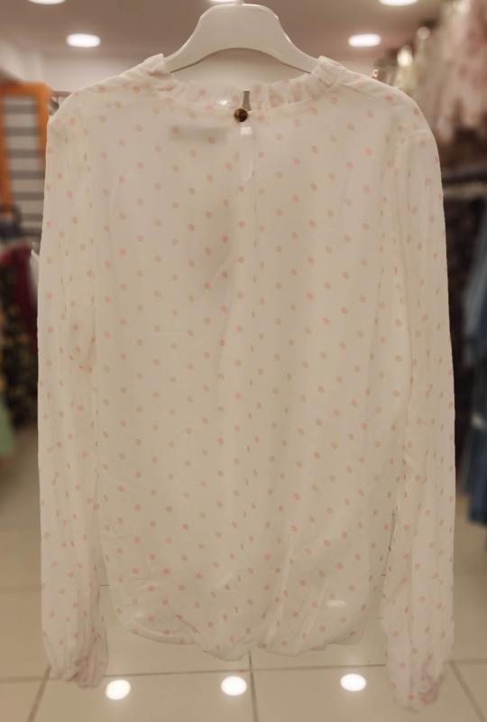 PULCINO Kids 21215 Puantiyeli Kız Çocuk Gömlek