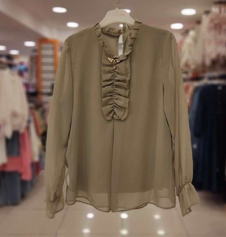 PULCINO Kids 22207 Kız Çocuk Uzun Bluz Gömlek