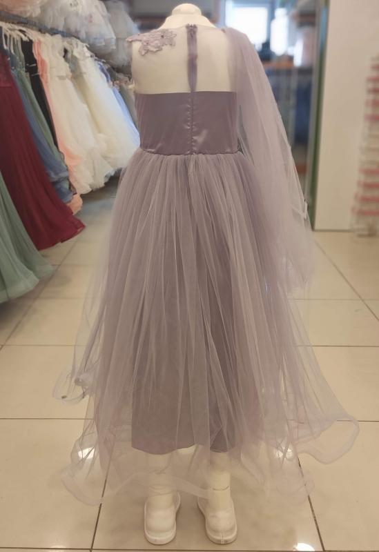 DAİSY GİRLS 2221 Yaka Şallı Çocuk Abiye