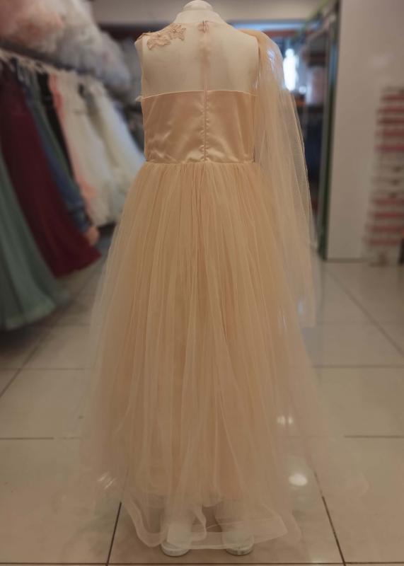 DAİSY GİRLS 2221 Yaka Şallı Çocuk Abiye