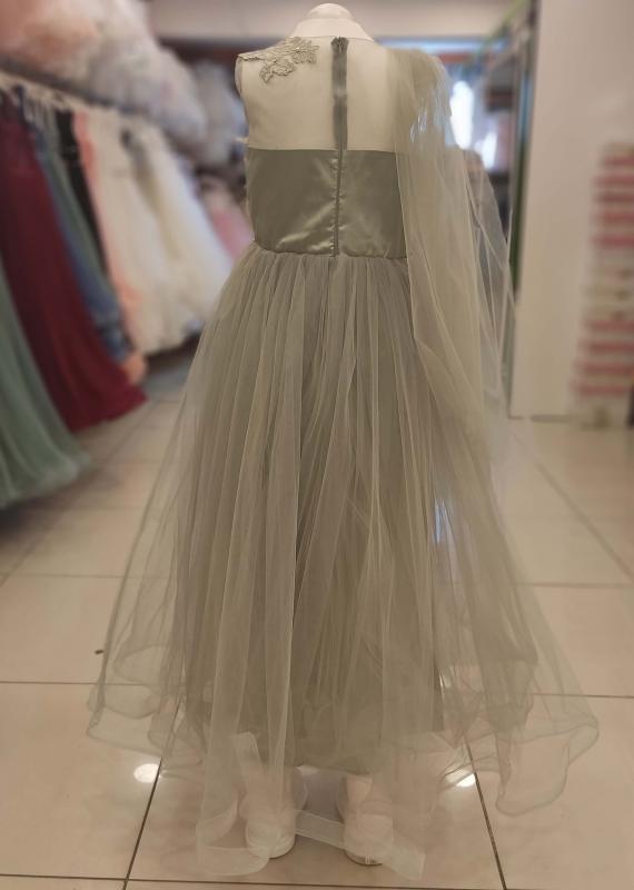 DAİSY GİRLS 2221 Yaka Şallı Çocuk Abiye