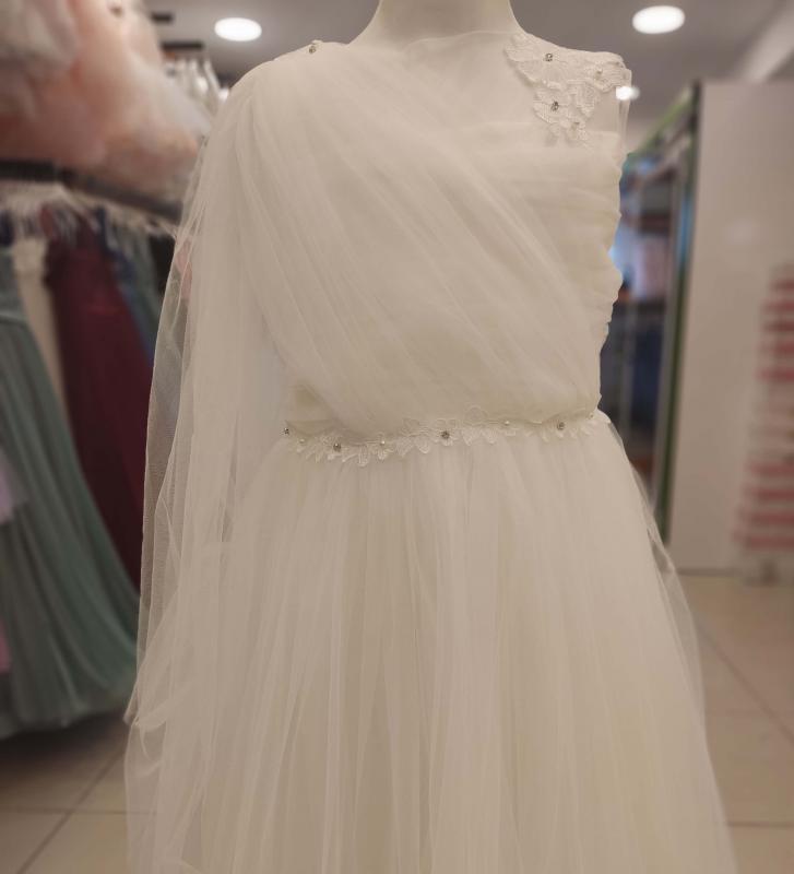 DAİSY GİRLS 2221 Yaka Şallı Çocuk Abiye