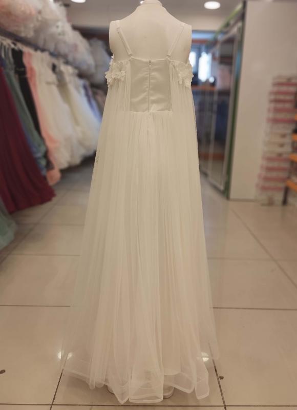 ONBUCO Kids 1510 Kolu Tül Çocuk Abiye