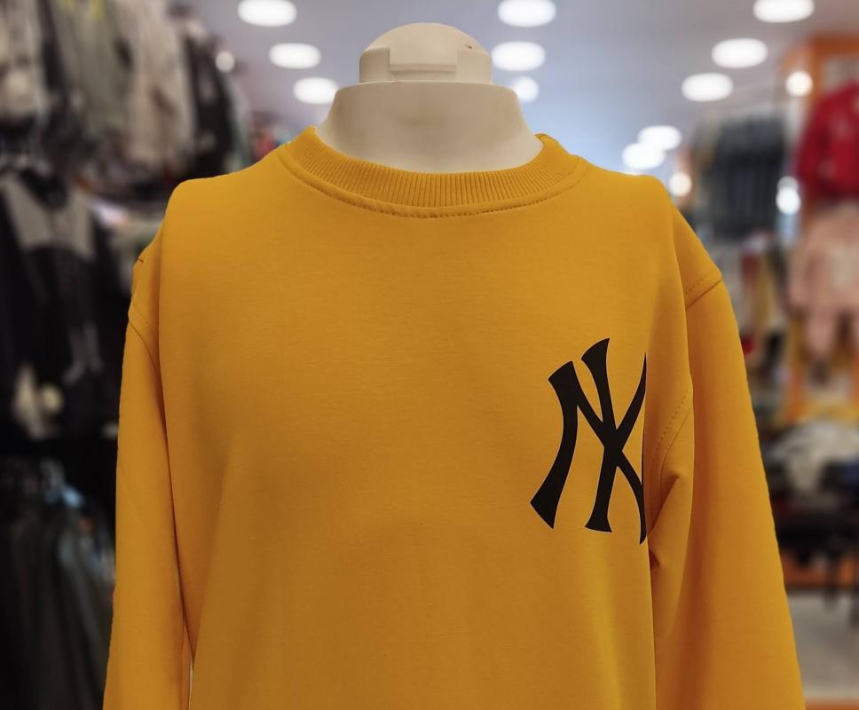 NY Kids 9618-9619 NY Yazılı Erkek Çocuk Sweat