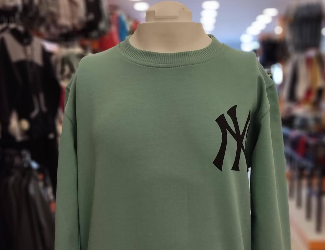 NY Kids 9618-9619 NY Yazılı Erkek Çocuk Sweat