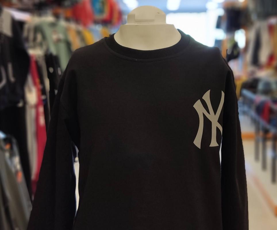 NY Kids 9618-9619 NY Yazılı Erkek Çocuk Sweat