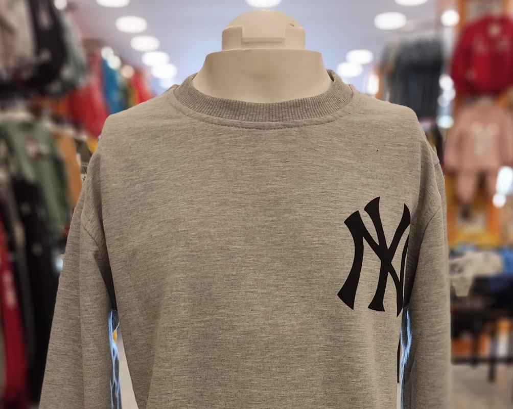 NY Kids 9618-9619 NY Yazılı Erkek Çocuk Sweat