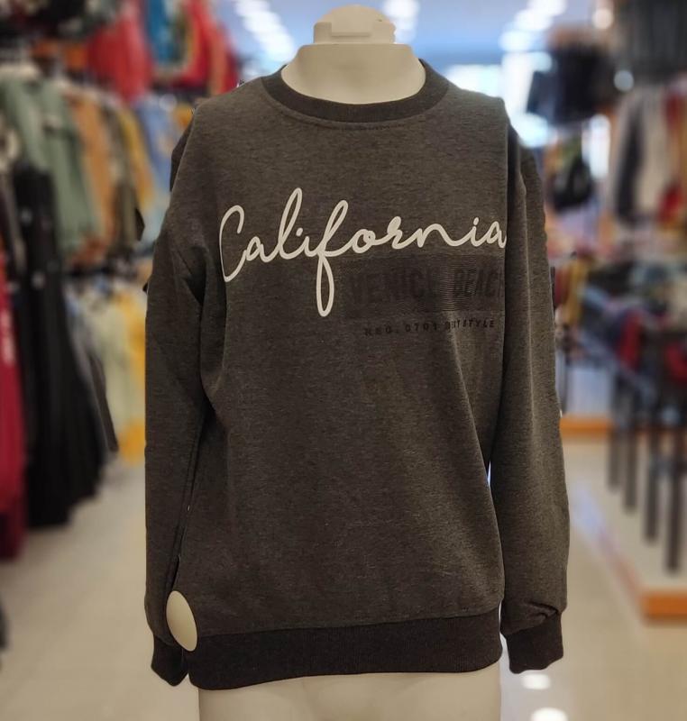 NY Kids 9602-9603 California Arka Baskılı Erkek Çocuk Sweat