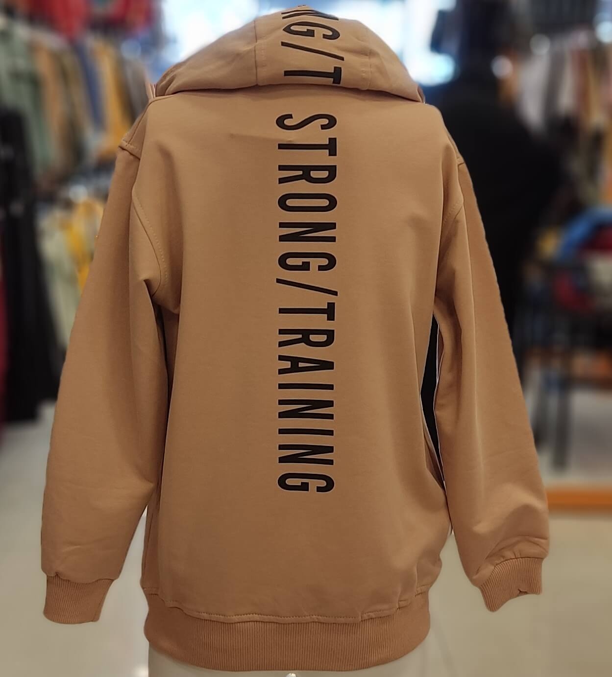 NY Kids 9610-9611 Strong W Erkek Çocuk Kapşonlu Sweat