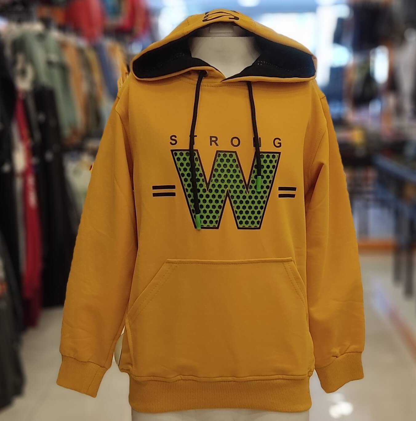 NY Kids 9610-9611 Strong W Erkek Çocuk Kapşonlu Sweat