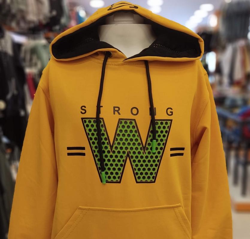 NY Kids 9610-9611 Strong W Erkek Çocuk Kapşonlu Sweat