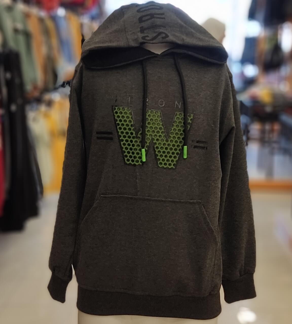 NY Kids 9610-9611 Strong W Erkek Çocuk Kapşonlu Sweat