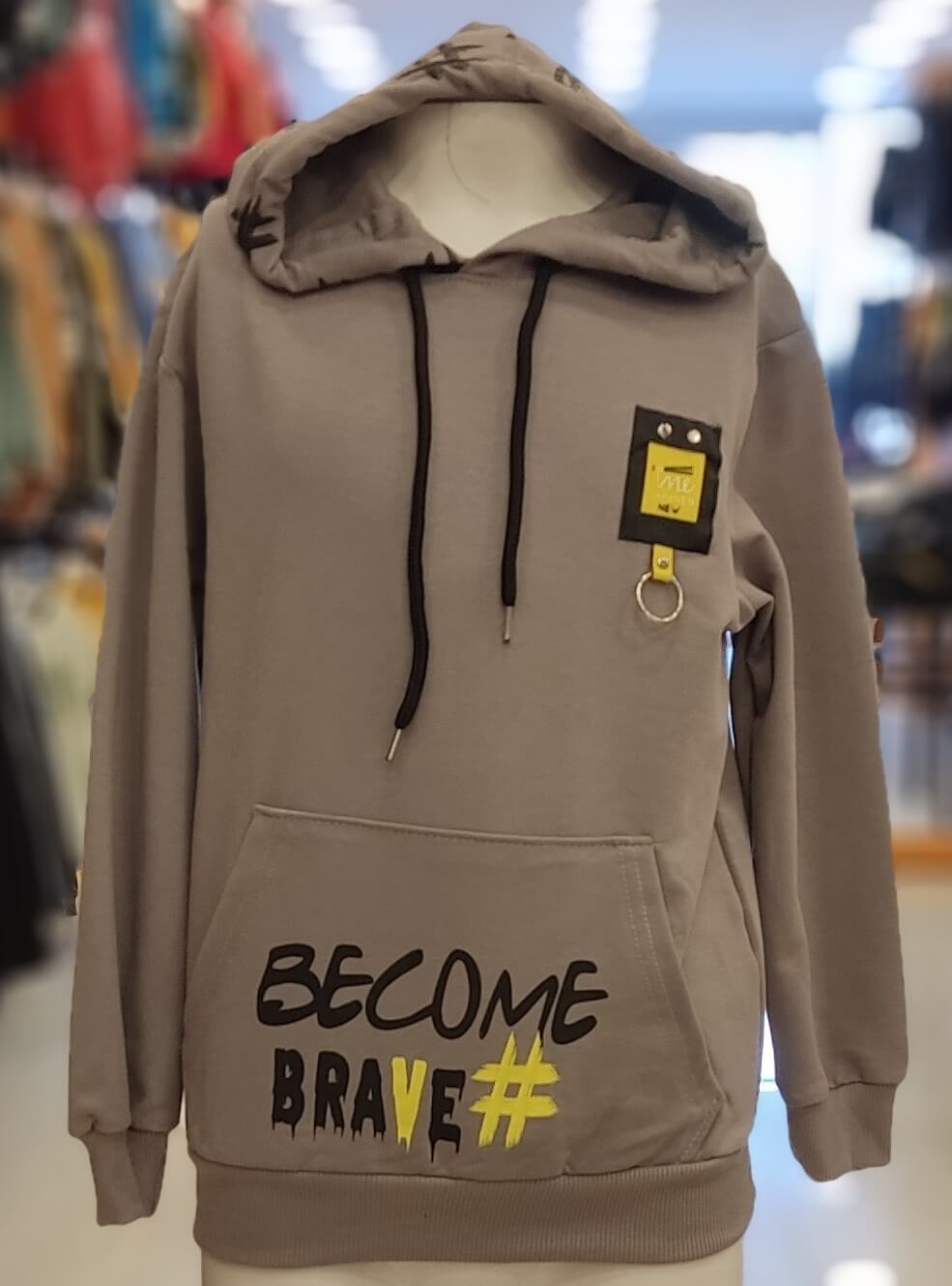 YUKO Kids 1018-2018 Become Erkek Çocuk Kapşonlu Sweat