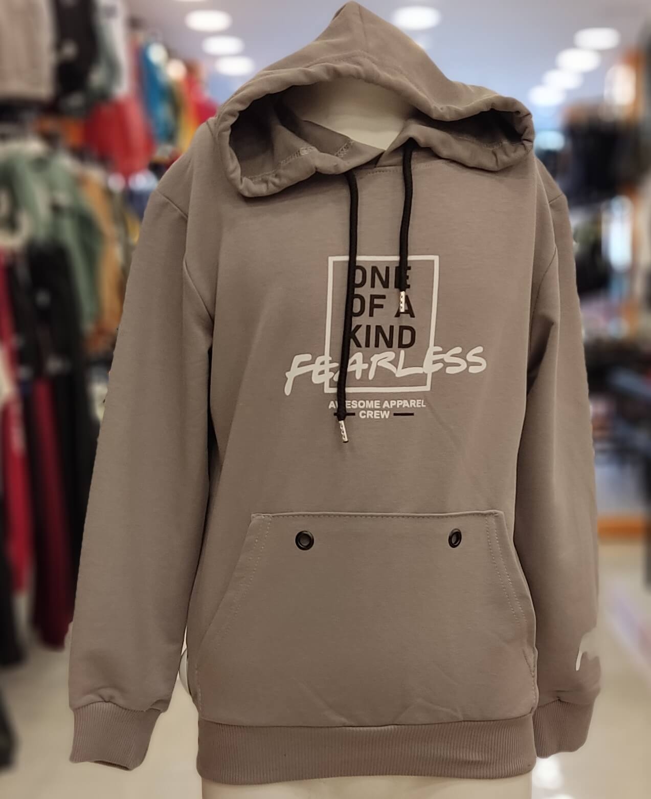 YUKO Kids 1019-2019 ONE Erkek Çocuk Kapşonlu Sweat