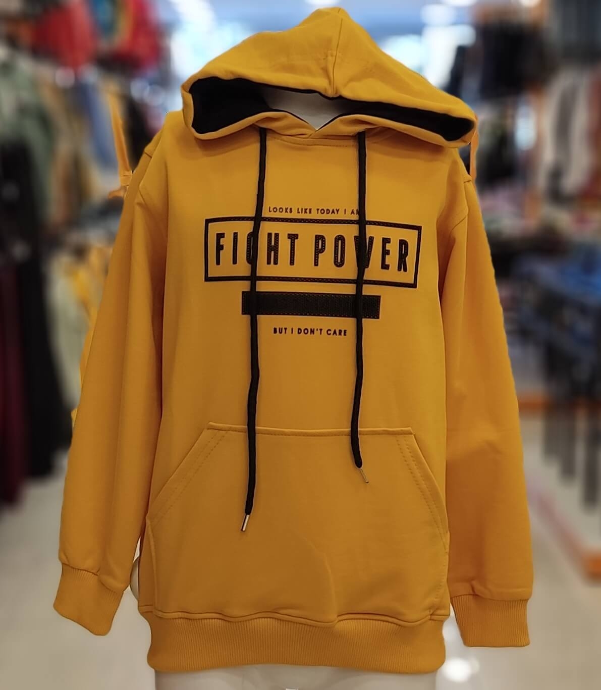 NY Kids 9606-9607 Fight Power Erkek Çocuk Kapşonlu Sweat