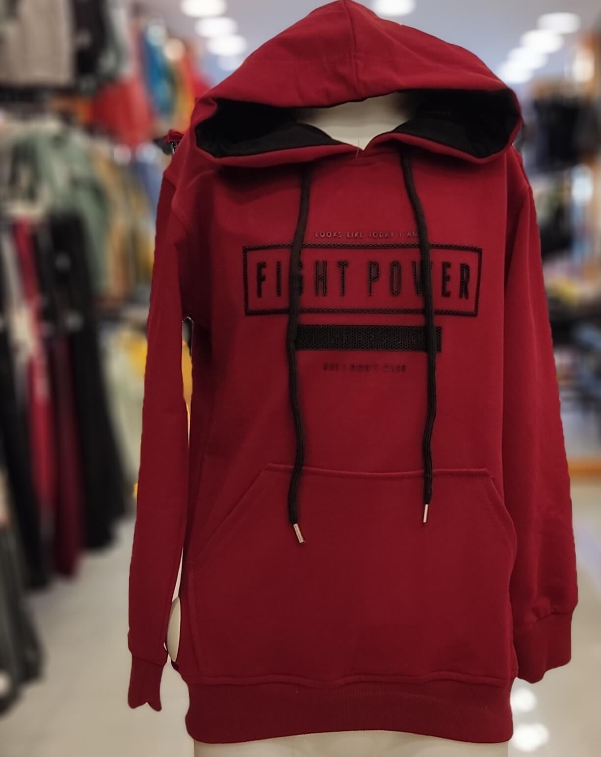 NY Kids 9606-9607 Fight Power Erkek Çocuk Kapşonlu Sweat